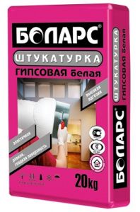 БОЛАРС Штукатурка гипсовая серая PREMIUM 30кг ― Оптовая продажа строительных материалов ТД "Одис"