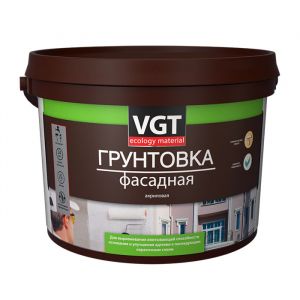 ВГТ Грунтовка ВД-АК-0301 фасадная 10кг ― Оптовая продажа строительных материалов ТД "Одис"