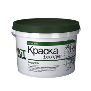 ВГТ Краска ВД-АК-1180 фасадная по дереву 7кг ― Оптовая продажа строительных материалов ТД "Одис"