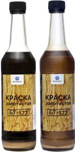 Краска БТ-177 золотистая 0,5л ― Оптовая продажа строительных материалов ТД "Одис"