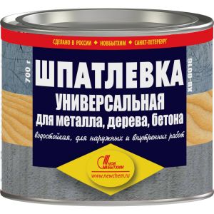 НБХ Шпатлевка неводная ХВ-0016 для дерева, бетона, металла 700гр ― Оптовая продажа строительных материалов ТД "Одис"