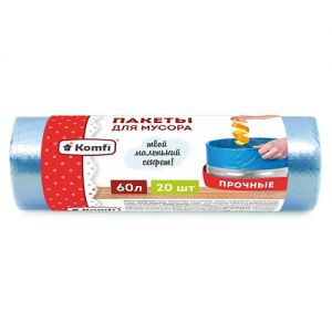 Мешки для мусора ПНД Эконом, черные 30л (50шт/рул) ― Оптовая продажа строительных материалов ТД "Одис"