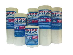 Пленка защитная строительная с клейкой лентой OXISS 2,4х20м ― Оптовая продажа строительных материалов ТД "Одис"