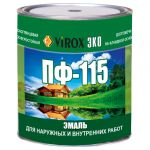 VIROX ЭКО Эмаль ПФ-115 белая матовая 0,8кг