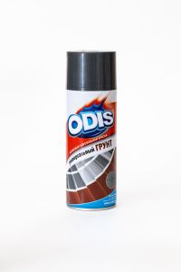 ODIS Краска-спрей грунт акриловый универсальный 142 коричневый 450мл  ― Оптовая продажа строительных материалов ТД "Одис"