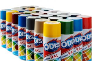 ODIS Краска-спрей акриловая standart RAL 6002 лиственно-зеленый ― Оптовая продажа строительных материалов ТД "Одис"
