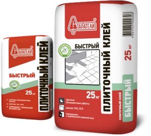СТАРАТЕЛИ Клей плиточный "Быстрый" 25кг ― Оптовая продажа строительных материалов ТД "Одис"