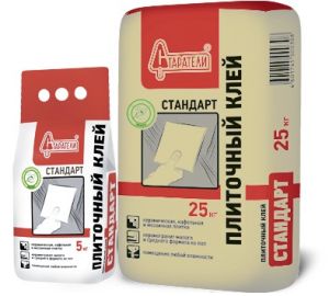 СТАРАТЕЛИ Клей плиточный "Стандарт" ГОСТ Р 56387 класс С0, 25кг ― Оптовая продажа строительных материалов ТД "Одис"