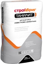 СТРОЙБРИГ Штукатурка известково-цементная ТАНИЛИТ PLC 2.5 MW для внутренних и наружных работ 25кг ― Оптовая продажа строительных материалов ТД "Одис"