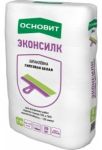 ОСНОВИТ Шпаклевка гипсовая ЭКОНСИЛК PG35W белая 10кг ― Оптовая продажа строительных материалов ТД "Одис"