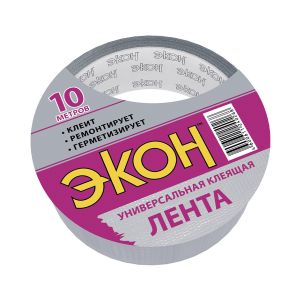 ЭКОН Лента универсальная клеящая 10м ― Оптовая продажа строительных материалов ТД "Одис"