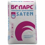 БОЛАРС Шпатлевка гипсовая SATEN 25кг