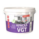 ВГТ Краска ВД-АК-2180 интерьерная влагостойкая белоснежная 7кг