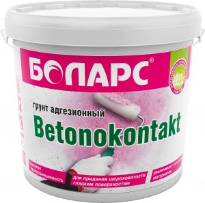 БОЛАРС Грунт адгезионный BETONOKONTAKT 5кг ― Оптовая продажа строительных материалов ТД "Одис"
