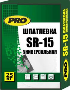 PRO SR-15 Штукатурка тонкая 25кг ― Оптовая продажа строительных материалов ТД "Одис"