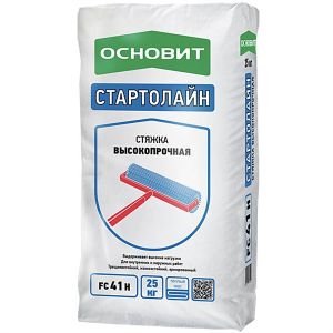 ОСНОВИТ Стяжка пола СТАРТОЛАЙН FC41 H 25кг ― Оптовая продажа строительных материалов ТД "Одис"