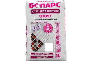 БОЛАРС Клей для плитки ЭЛИТ 25кг ― Оптовая продажа строительных материалов ТД "Одис"