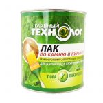 ГЛАВНЫЙ ТЕХНОЛОГ Лак по камню и кирпичу глянцевый 3л