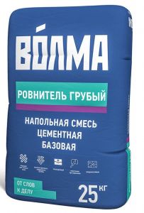 ВОЛМА Смесь напольная Ровнитель Грубый цементная базовая 25кг ― Оптовая продажа строительных материалов ТД "Одис"