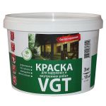 ВГТ Краска ВД-АК-1180 для нар./внутр. работ моющаяся белоснежная 15кг