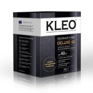 KLEO DELUXE 40, Клей для эксклюзивных обоев, сыпучий 350гр ― Оптовая продажа строительных материалов ТД "Одис"