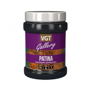 ВГТ Состав лессирующий матовый с эффектом чернения PATINA 0.20 кг ― Оптовая продажа строительных материалов ТД "Одис"