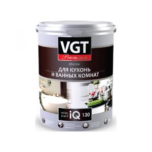 ВГТ Краска Premium для кухни и ванной комнаты IQ130 база A 2л/3,1кг ― Оптовая продажа строительных материалов ТД "Одис"