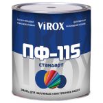 VIROX Эмаль ПФ-115 СТАНДАРТ синяя 0,8кг