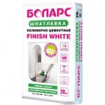 БОЛАРС Шпатлевка полимерно-цементная FINISH WHITE 20кг
