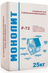МОНОЛИТ Р-72 Пол наливной пол финишный 25кг ― Оптовая продажа строительных материалов ТД "Одис"