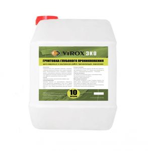 VIROX ЭКО Грунт акриловый глубокого проникновения 10л  ― Оптовая продажа строительных материалов ТД "Одис"