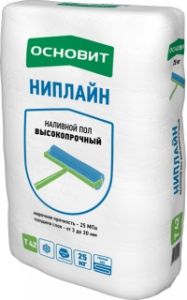 ОСНОВИТ Пол наливной НИПЛАЙН FC42 высокопрочный 25кг ― Оптовая продажа строительных материалов ТД "Одис"