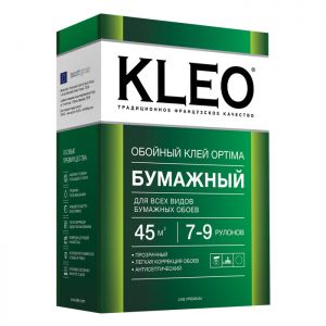 KLEO OPTIMA 7-9, Клей для любых бумажных обоев, сыпучий 160гр ― Оптовая продажа строительных материалов ТД "Одис"