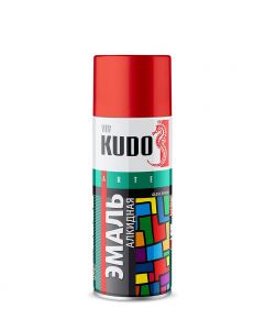 KUDO Краска аэрозольная KU-1012, 520мл коричневая ― Оптовая продажа строительных материалов ТД "Одис"