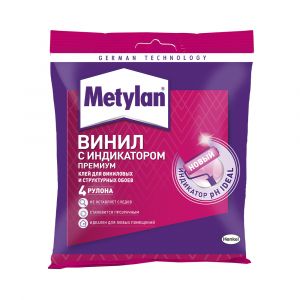 METYLAN Клей для обоев Винил Премиум с индикатором 500гр ― Оптовая продажа строительных материалов ТД "Одис"