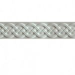 Плинтус потолочный инжекционный 1,5м D-421/40