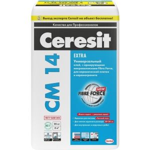 CERESIT CM14 Клей для плитки керамогранита и камня 25кг ― Оптовая продажа строительных материалов ТД "Одис"