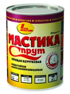 НБХ Мастика клеящая "Спрут" 1л ― Оптовая продажа строительных материалов ТД "Одис"