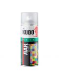 KUDO Лак аэрозольный акриловый KU-9004, 520мл матовый
