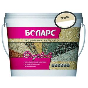 БОЛАРС Штукатурка декоративная CRYSTAL (мелкозернистая 1,5мм) №1410, 25кг ― Оптовая продажа строительных материалов ТД "Одис"