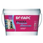 БОЛАРС Краска водно-дисперсионная ФАСАДНАЯ ЛАТЕКСНАЯ 7кг 