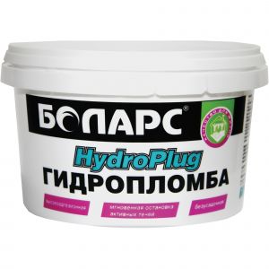 БОЛАРС Гидропломба HYDROPLUG 0,6кг ― Оптовая продажа строительных материалов ТД "Одис"