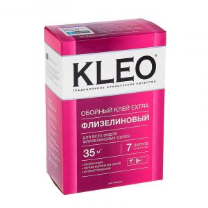 KLEO EXTRA 45, Клей для флизелиновых обоев, сыпучий 320гр ― Оптовая продажа строительных материалов ТД "Одис"