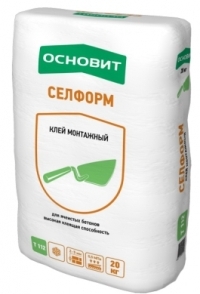 ОСНОВИТ Клей для пенобетона СЕЛФОРМ МС112, 20кг ― Оптовая продажа строительных материалов ТД "Одис"