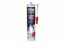 TYTAN Клей монтажный Professional Classic Fix 310мл прозрачный ― Оптовая продажа строительных материалов ТД "Одис"