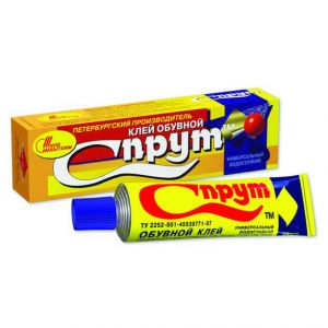 НБХ Клей обувной "Спрут" 45мл шоу-бокс ― Оптовая продажа строительных материалов ТД "Одис"