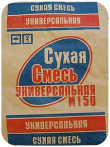 Смесь М-150 сухая универсальная 50кг ― Оптовая продажа строительных материалов ТД "Одис"