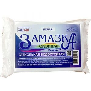 Замазка оконная белая 400гр (27шт/упак) ― Оптовая продажа строительных материалов ТД "Одис"