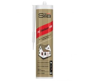 SILA PRO PU Sealant HM WHITE, Герметик полиуретан. высокомод. белый RAL 9010, 280мл ― Оптовая продажа строительных материалов ТД "Одис"