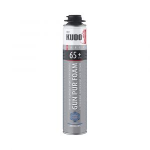 KUDO PROFF 65+ Пена монтажная профи 1000мл зимняя (ARKTIKA -18°C) ― Оптовая продажа строительных материалов ТД "Одис"